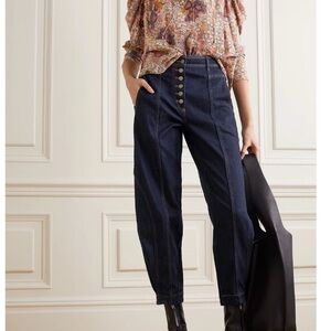Ulla Johnson Keaton Jeans High Rise Button Fly Size 8